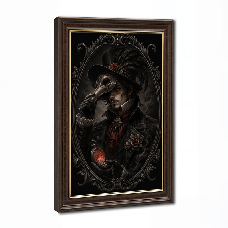 Art mural sur toile Steampunk, 18"H x 12"W