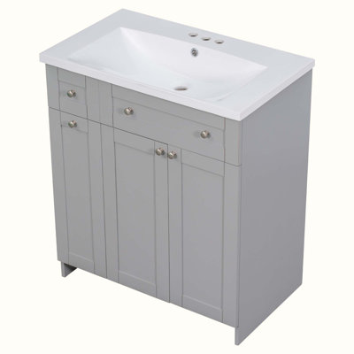 Ensemble de meuble-lavabo simple 30 po Nevruz