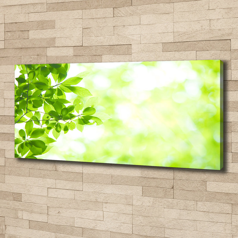 Leaves - Wrapped Canvas Print