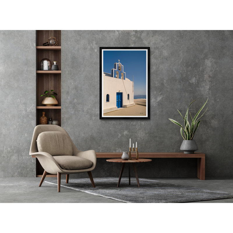 Fira Bell Tower Print by Tim Klein