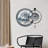 Alloy Aluminium Alloy Wall Clock