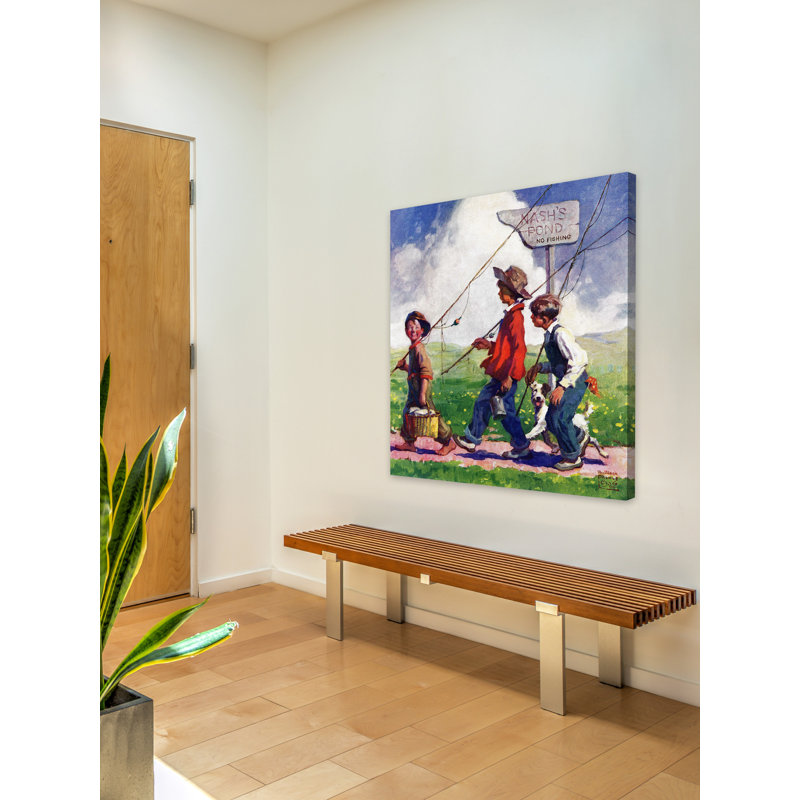 Nashs Pond - Painting on Canvas, 81cm H x 81cm W
