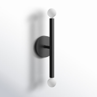 Jamir 2-Light Steel Dimmable Wallchiere