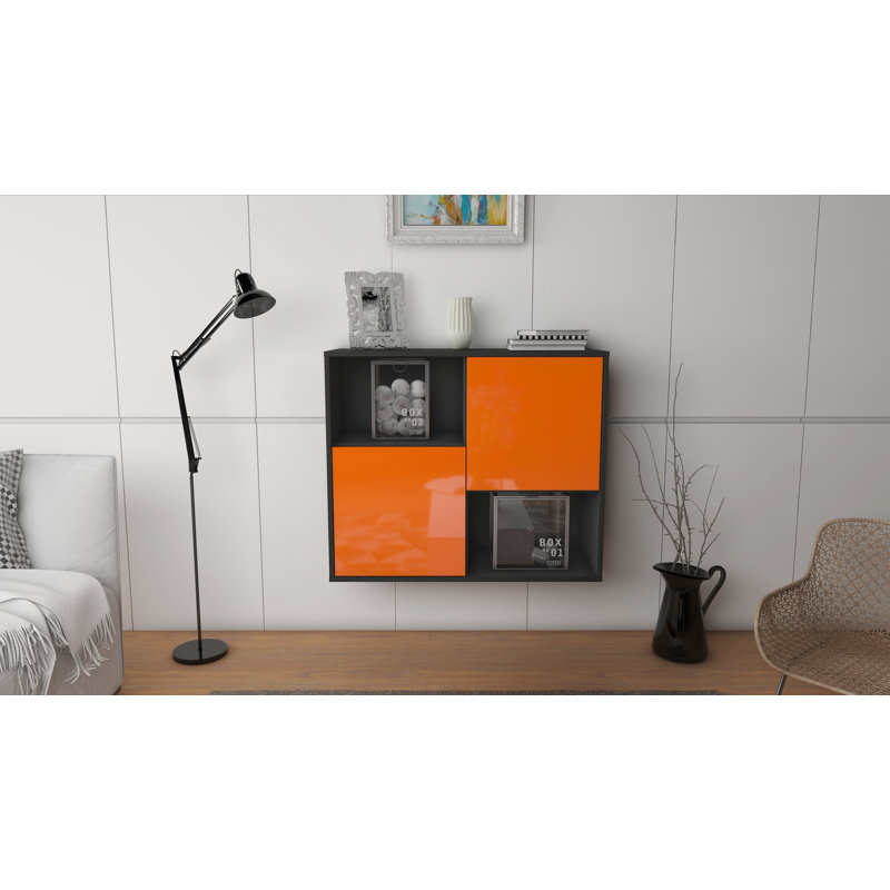 Rosenblatt 92cm Sideboard, Orange