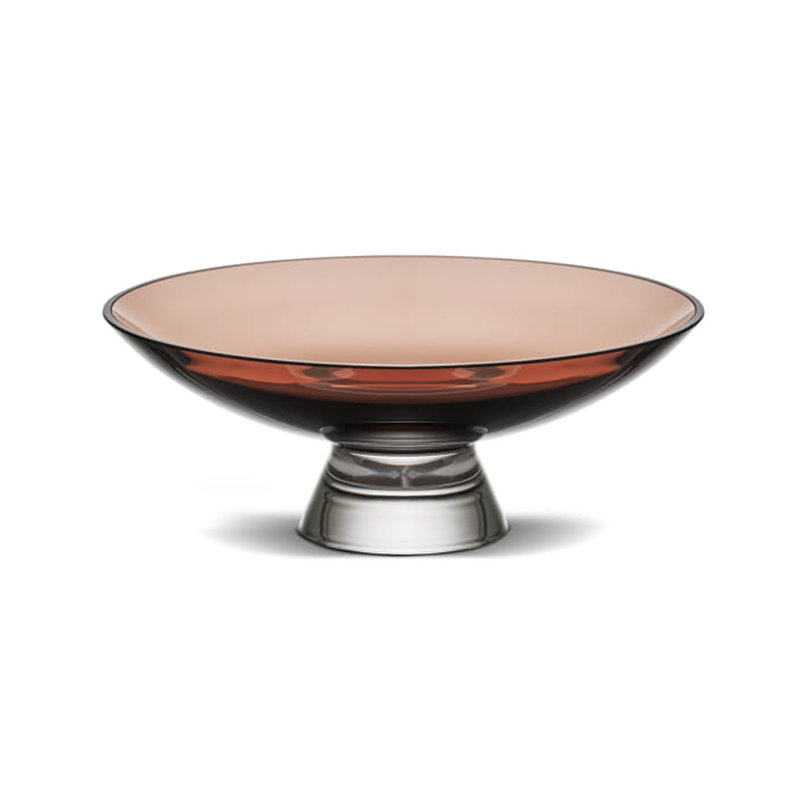 Silhouette Serving Bowl, 3.35'' H x 8.66'' W x 8.66'' D, Caramel 