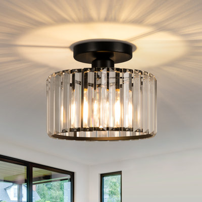 Lilyanka Crystal Semi Flush Mount