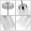Pendant Lighting Modern 1 Light Mini Pendant Light With Dual Glass, Adjustable Hanging Ceiling Light-90149192