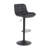 Lochie Swivel Adjustable Height Bar Stools Faux Leather Modern Barstools Upholstered Counter Stools-1433750547