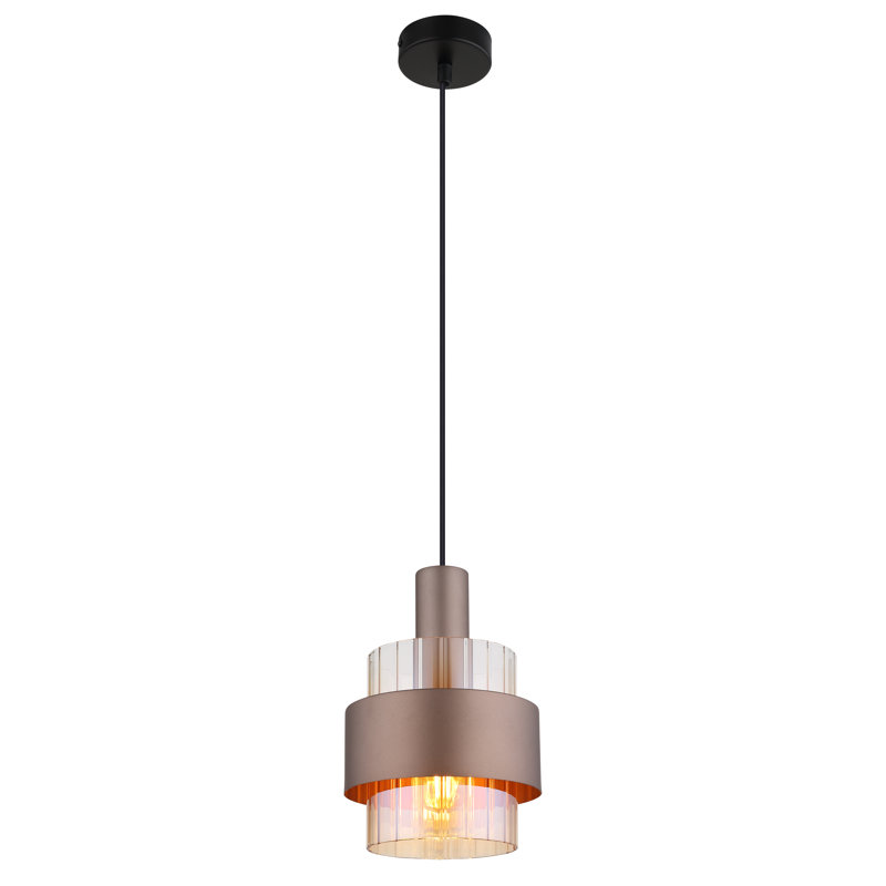 Deiontae 1 - Light Matte Black Pendant