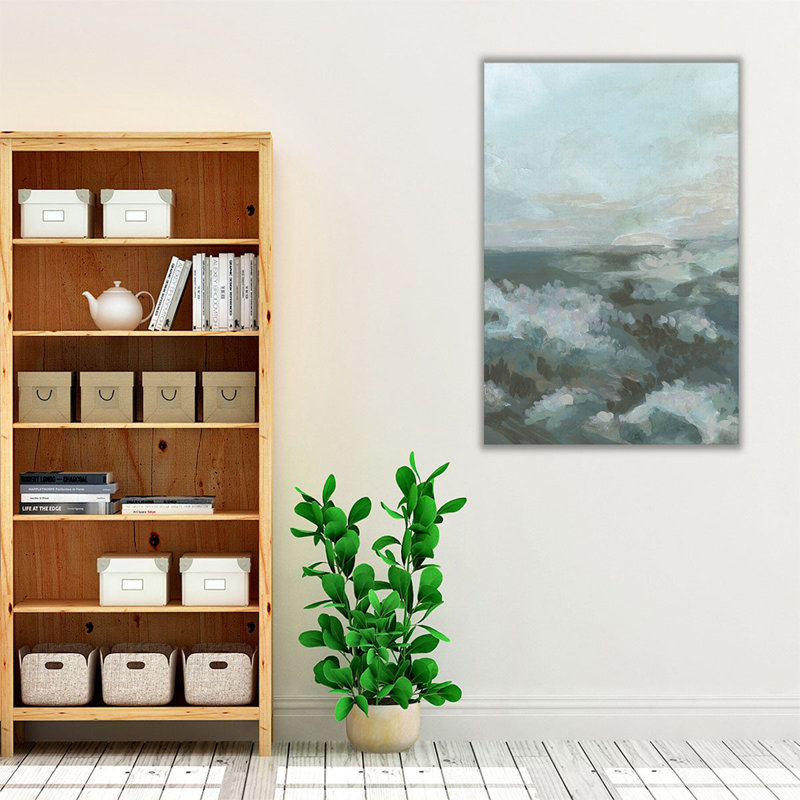 «Meadow Dusk I», reproduction d'art sur toile, H 30 po x l 20 po