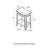 Williston Solid Rubber Wood Counter and Bar Stool-72727891-72727892-72727889