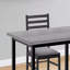 Ensemble repas, 5 pièces, ensemble rectangulaire 40 po-708308079-708308078-708308076