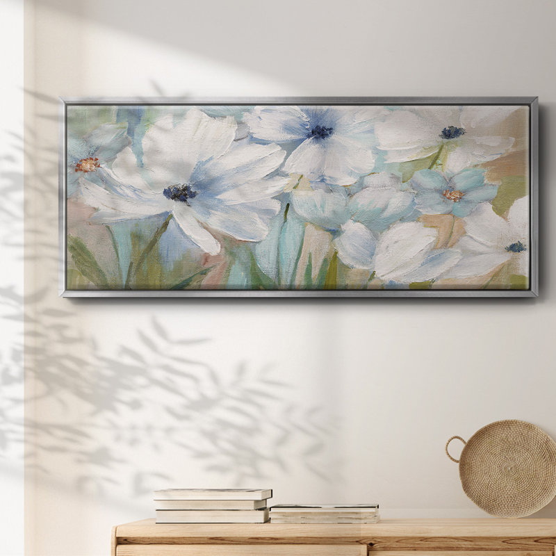 Spring Day- Framed Canvas, 20" H x 50" W