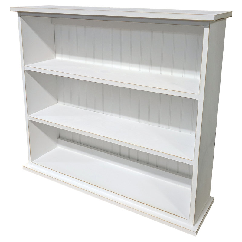 Alekos Small Bookcase, Old Cottage White