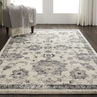 Tapis oriental beige / gris Colston