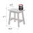 Jaouad Solid Wood Shower Bench
