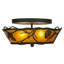 Whispering Pines 2 - Light Semi Flush Mount