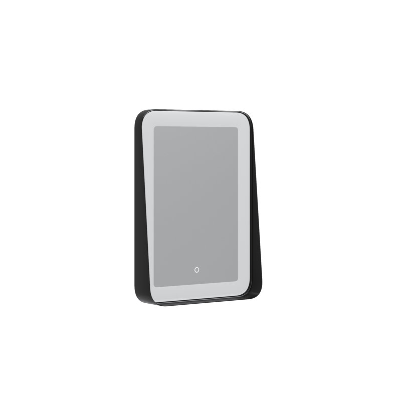  Rectangular Framed LED Bathroom Mirror, 28" x 20"