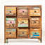 Ranjit Solid Wood 80cm W 9 - Drawer Chest of Drawers