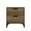 Table de chevet 2 tiroirs Norcross-724450010