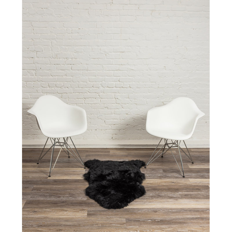 Izola Sheepskin Animal Print Indoor Rug