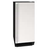 U-Line 15"W. 1 Class 55 Lb. Daily Production Clear Ice Machine with Factory-Installed Pump - White
