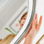 Miroirs ovales pleine grandeur en fer