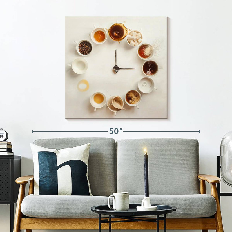 Yarlin Always Coffee Time, H 30 po x l 30 po