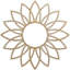 Médaillon de plafond en bois Daisy-59356308-59356316