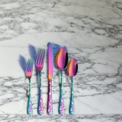 Red Barrel Studio® Coleden Stainless Steel Flatware Set - Service for 4