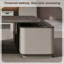 78.74"Modern Luxury L-Shaped Brown Office Desk-129688531