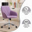 Chaise de bureau pivotante ergonomique réglable avec dossier et siège rembourrés pour un confort durable, adaptée à un usage domestique et professionnel.