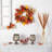 Autumn Pumpkin and Berries Artificial Fall Wreath