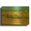 «De Oogst» par Vincent Van Gogh, art mural en métal doré, 36 po x 24 po-148249947