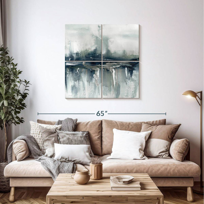 Indyscape II, 38" H x 38" W