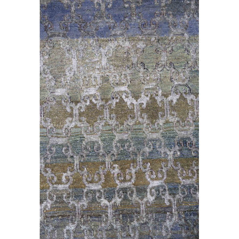 Tapis de couloir unique 3 pi x 6 pi 1 po Silk Treasures