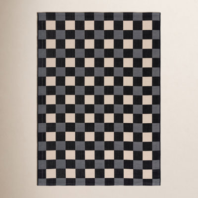 Mererid Geometric Indoor/Outdoor Area Rug