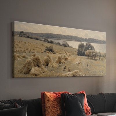 Série paysage - DCCL XXXVII - Toile tendue avec châssis - Prêt à être accroché