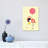 Flamingo Hug by Big Nose Work - Wrapped Canvas Print