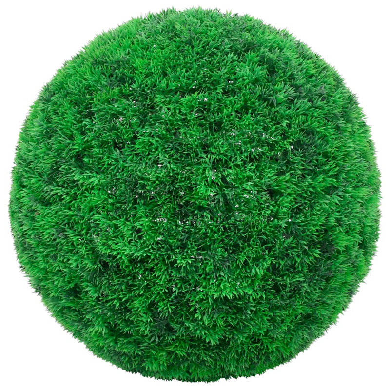 Boule de topiaire artificielle Buis artificiel, H 17,72 po x l 17,72 po x P 17,72 po