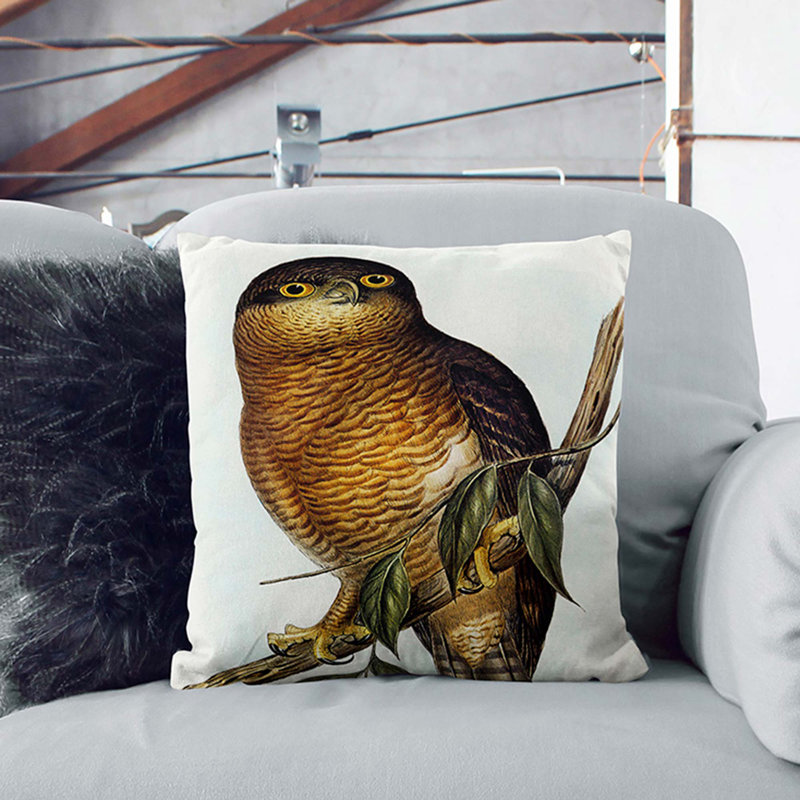 Square Throw Cushion, 40cm H x 40cm W x 15cm D