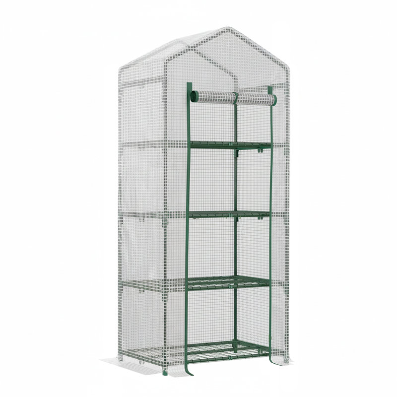 4-Tier Gable Mini Greenhouse