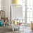Deluxe Wooden Easel with Chalkboard and Dry Erase Surfaces, Paper Roll and Paint Cups-10894413