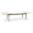 As Shown Extendable Beech Solid Wood Base Dining Table