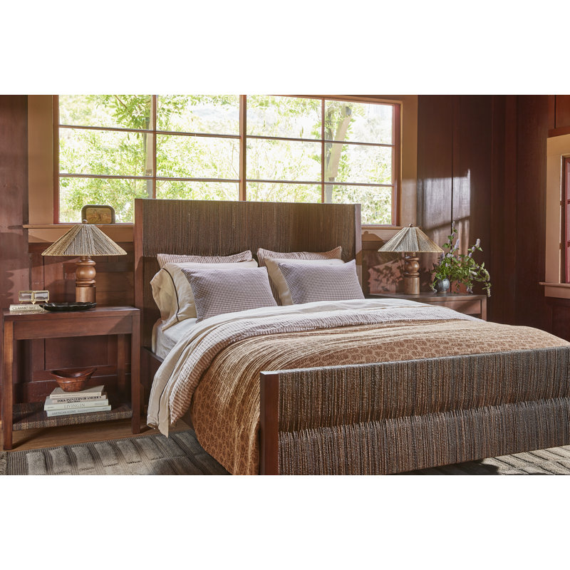 Textura Bed in Dark Brown, King