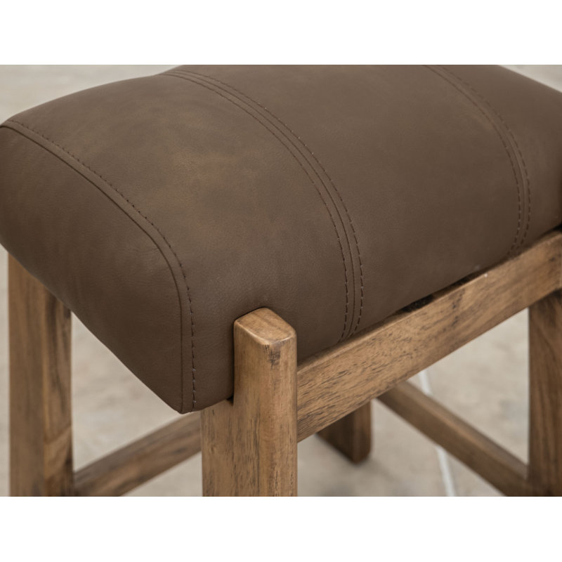 Tabouret Dobby 24 po, Brun chameau