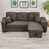 Knox Charcoal Velvet is out of stock selected