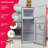 FRIGIDAIRE 7.5 Cu. Ft. Capacity Retro Fridge Freezer Combo, Apartment Size-98742337