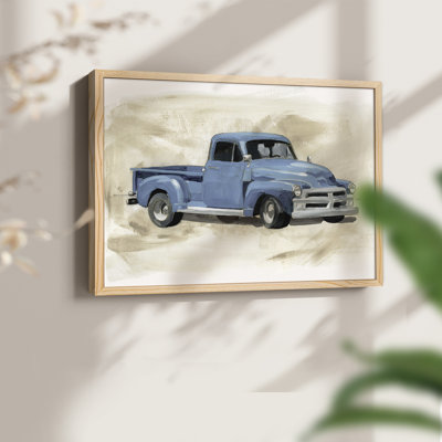Pickup I - Impression encadrée - Restickable