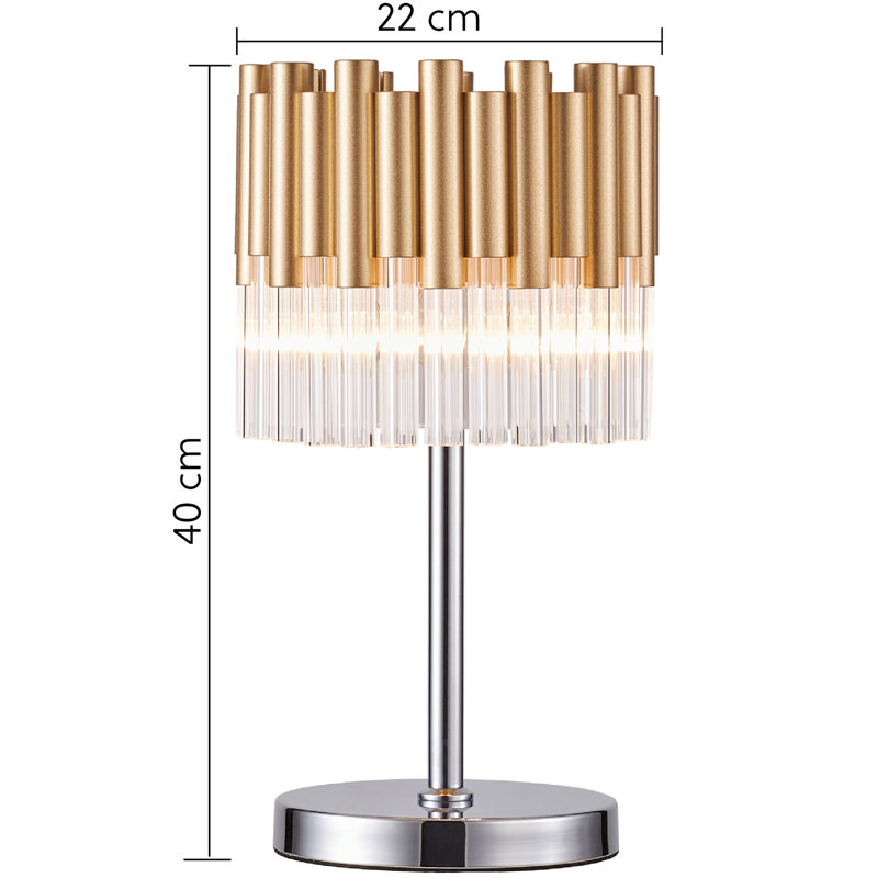 Abigeal Metal Table Lamp